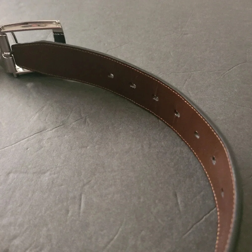 Swissgear Oberland SGTM 314 reversible leather belt black/brown sz.S (28)